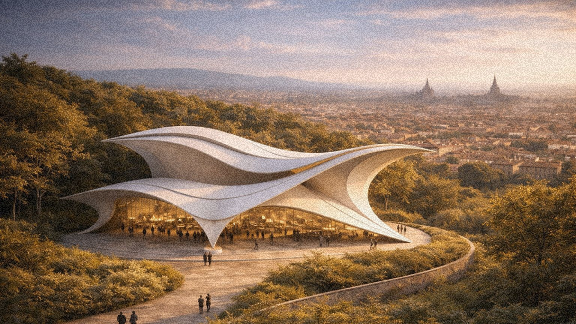 Vista del museo